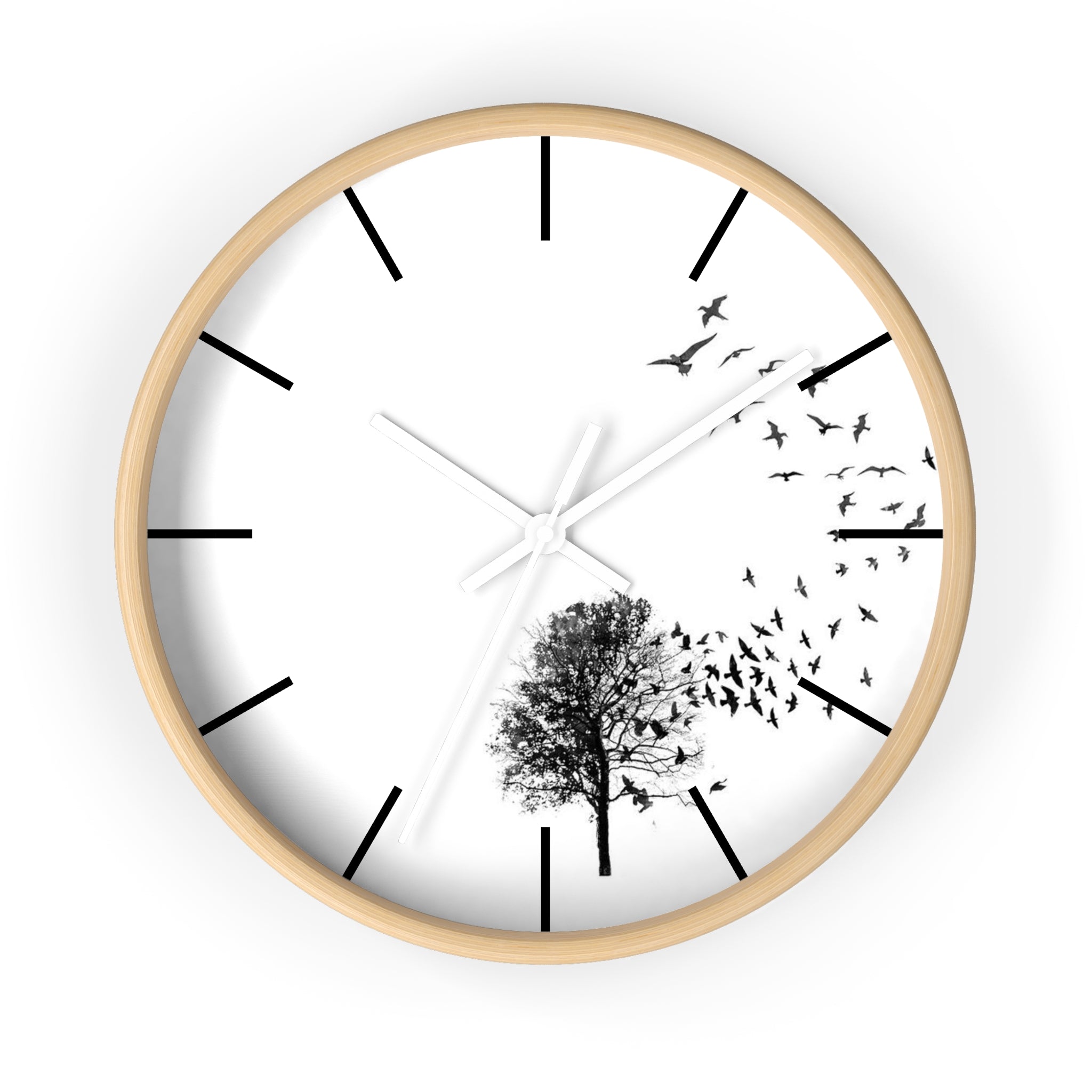 Unique Tree Clock - Tree with clock - Tree Wall Clock