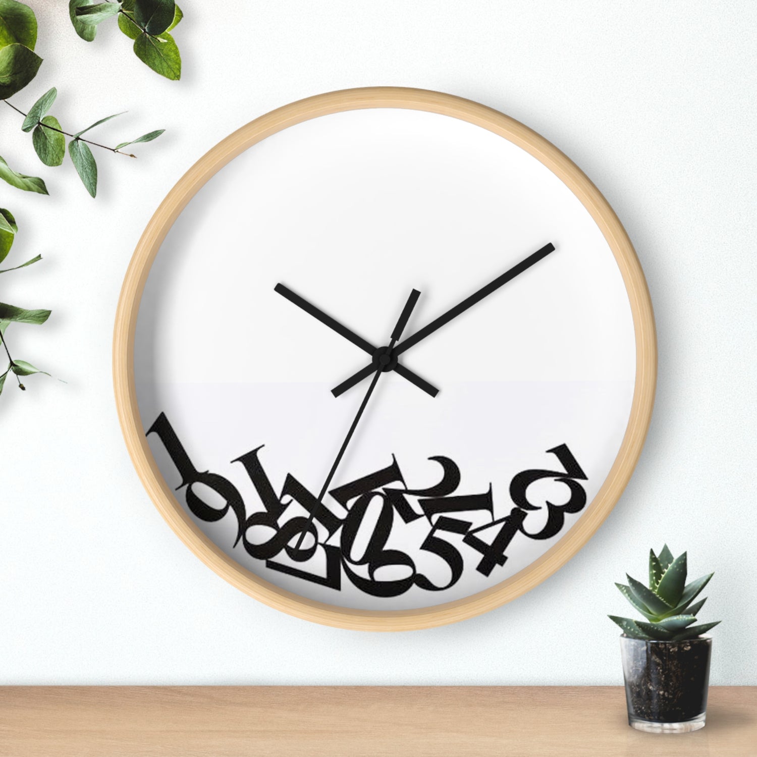 Unique Lost Time Clock - Lost Time Wall Clock