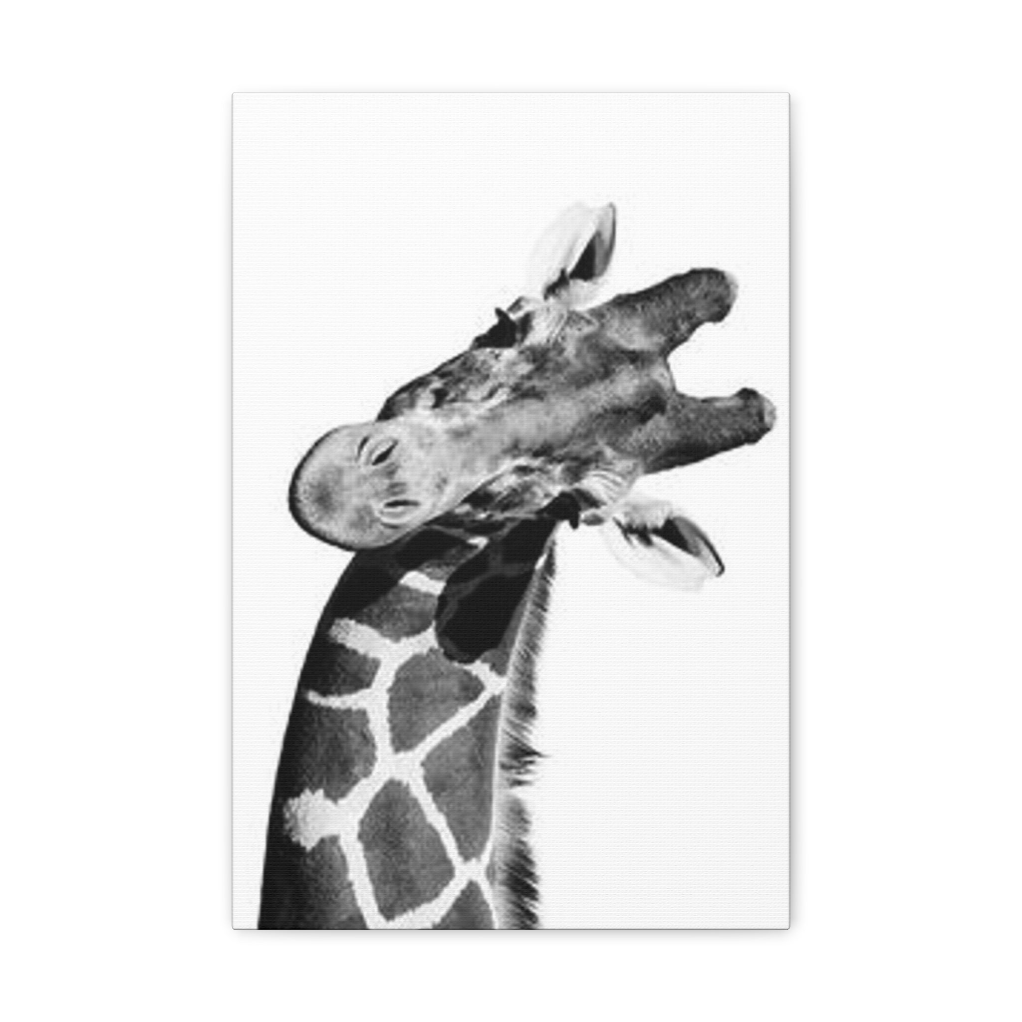 Unique Giraffe Canvas - Giraffe Canvas Painting