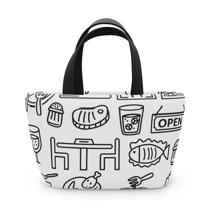 Doodle Lunch Bag for Men - Lunch Bag Doodles Women