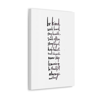 Fabric Canvas Wall Art Prints - Words Canvas Prints With Text Personalized