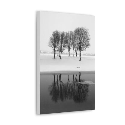 Framed Trees Canvas Wall Art - Tree Art on Wall