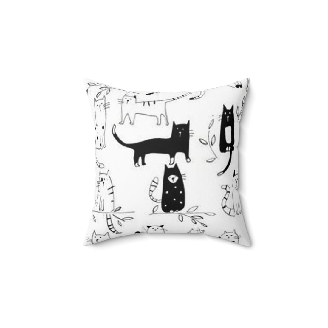 Long Cats Pillow Cover - Cat Paw Pillow - Plush Pillow