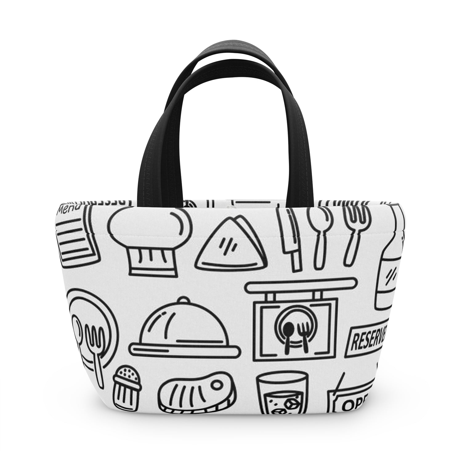 Doodle Lunch Bag for Men - Lunch Bag Doodles Women