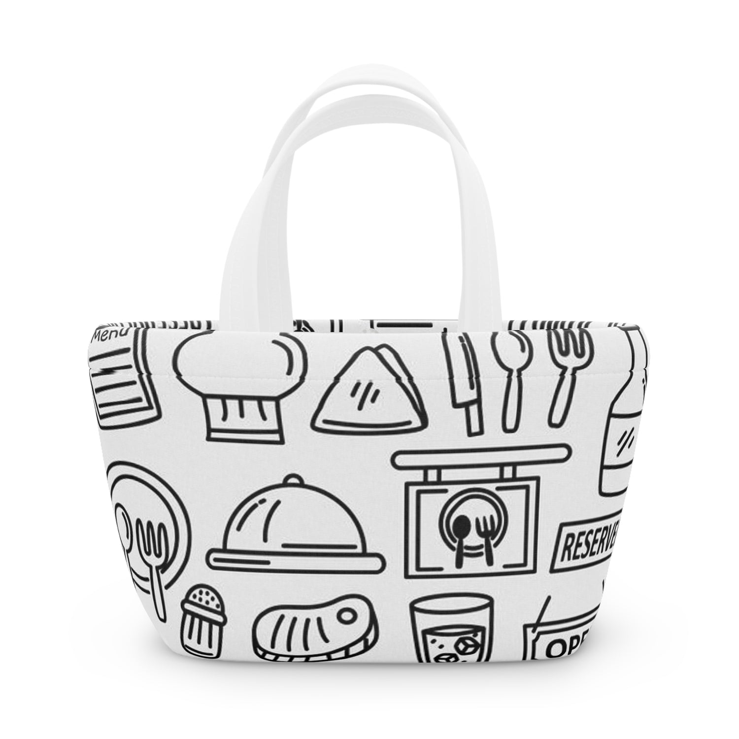 Doodle Lunch Bag for Men - Lunch Bag Doodles Women