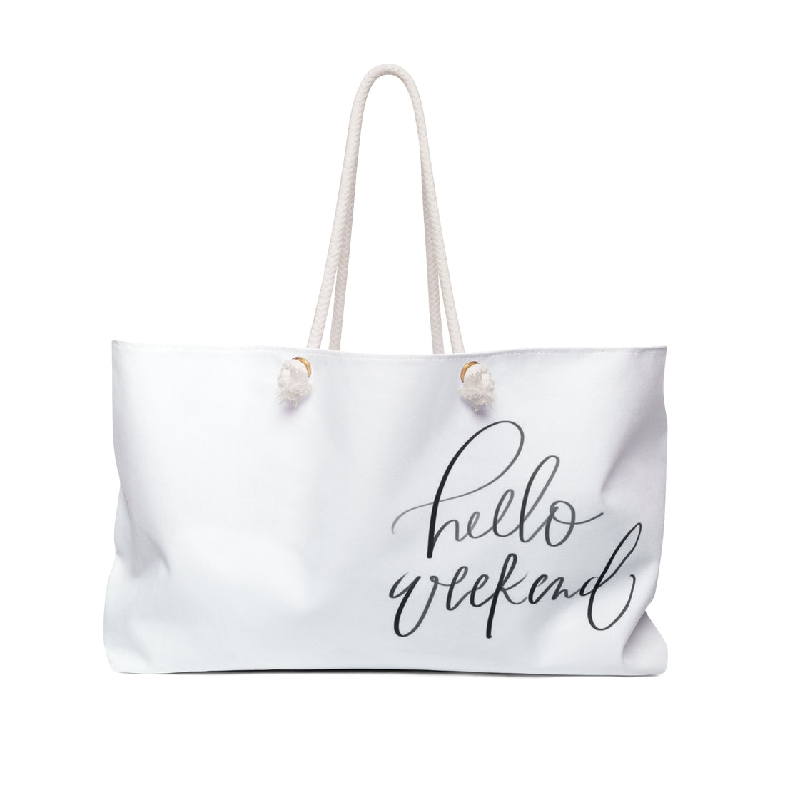 Unique Hello Weekend Bag - Hello Weekend Tote Bag