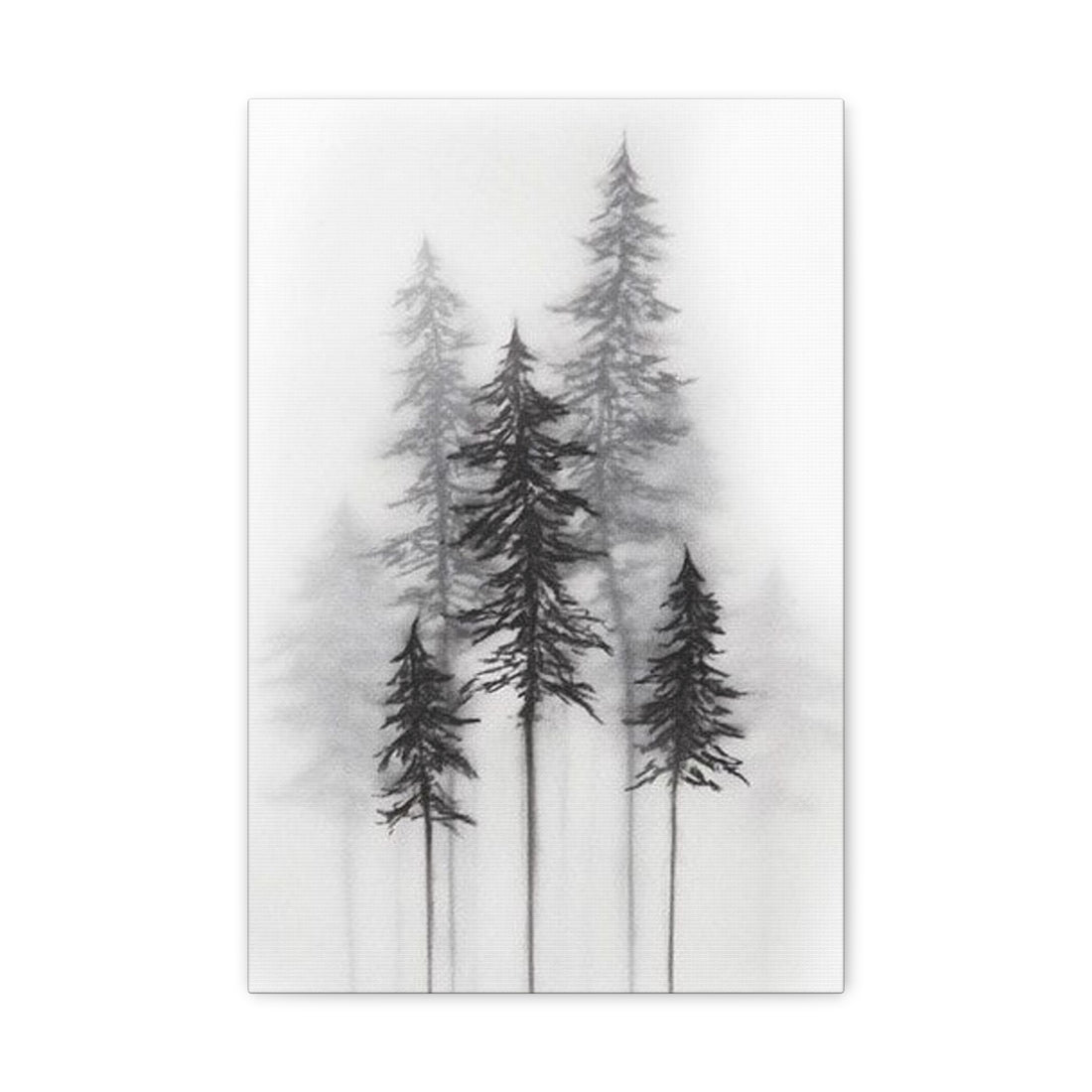 Trees Canvas Framed - Trees and Canvas Wall Art