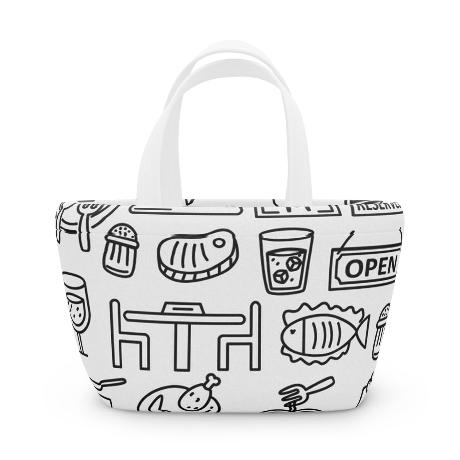 Doodle Lunch Bag for Men - Lunch Bag Doodles Women