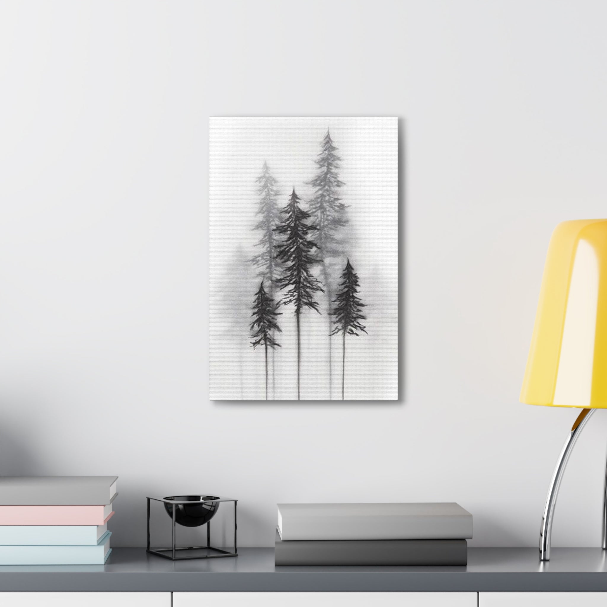 Trees Canvas Framed - Trees and Canvas Wall Art