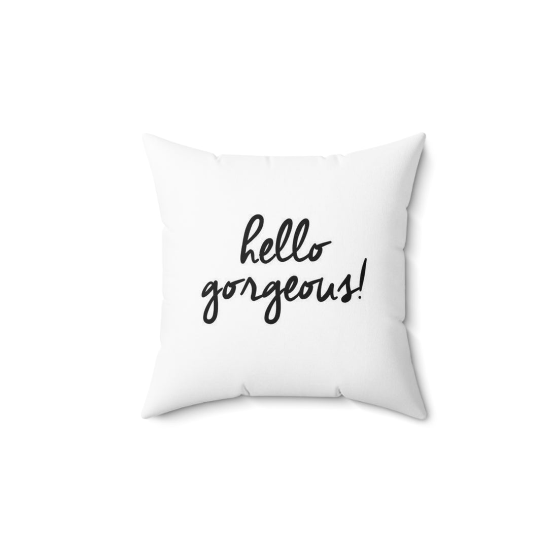 Hello Gorgeous Pillow - Hello Pillow Covers