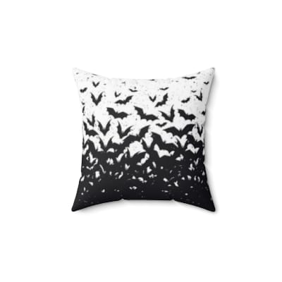 BAT CRAZY HALLOWEEN PILLOW