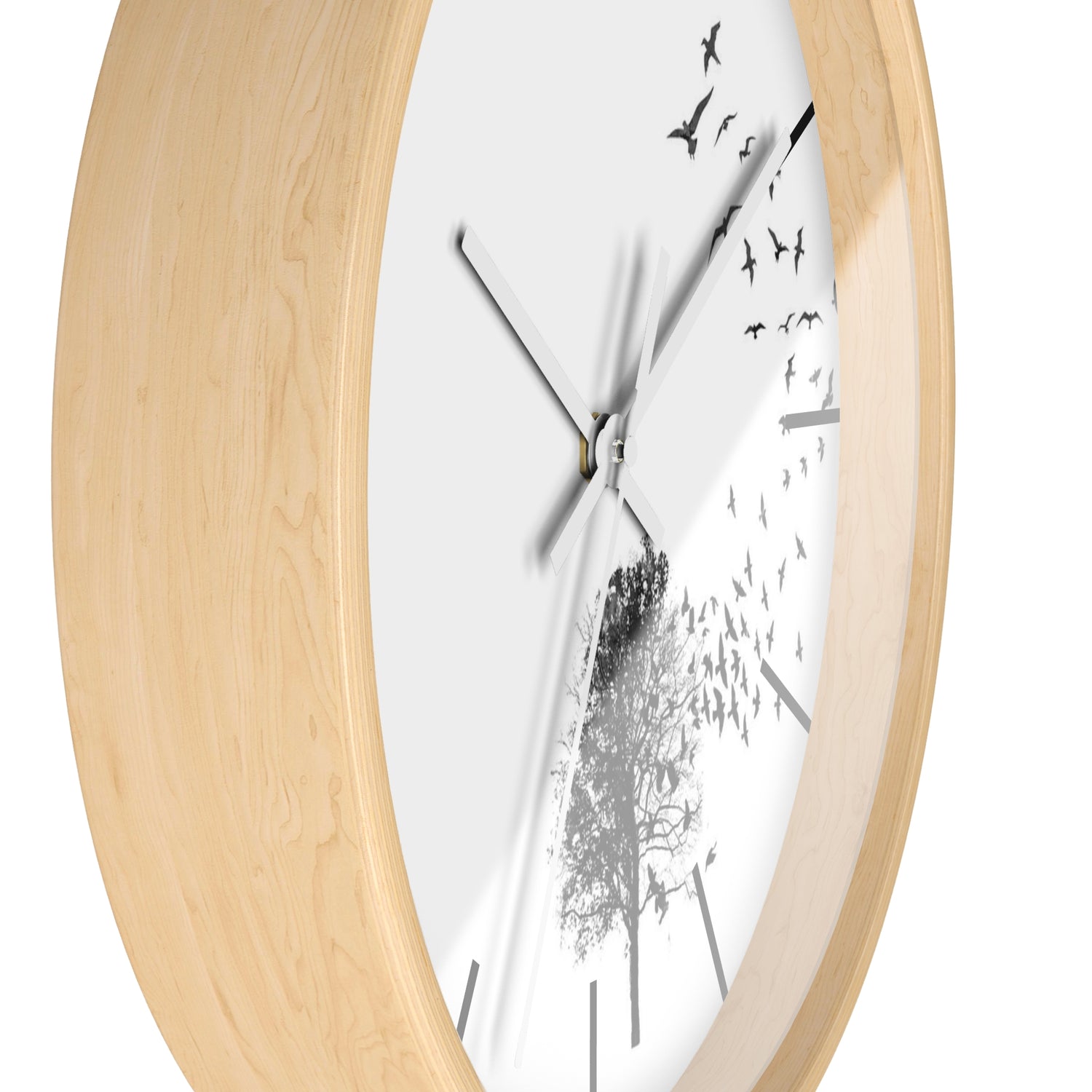 Unique Tree Clock - Tree with clock - Tree Wall Clock