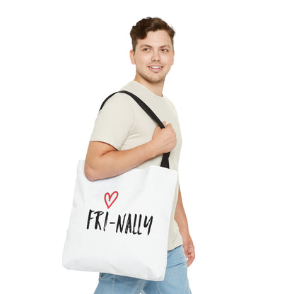 Fri-nally Designer Tote Bag Purse for Mens and Womens