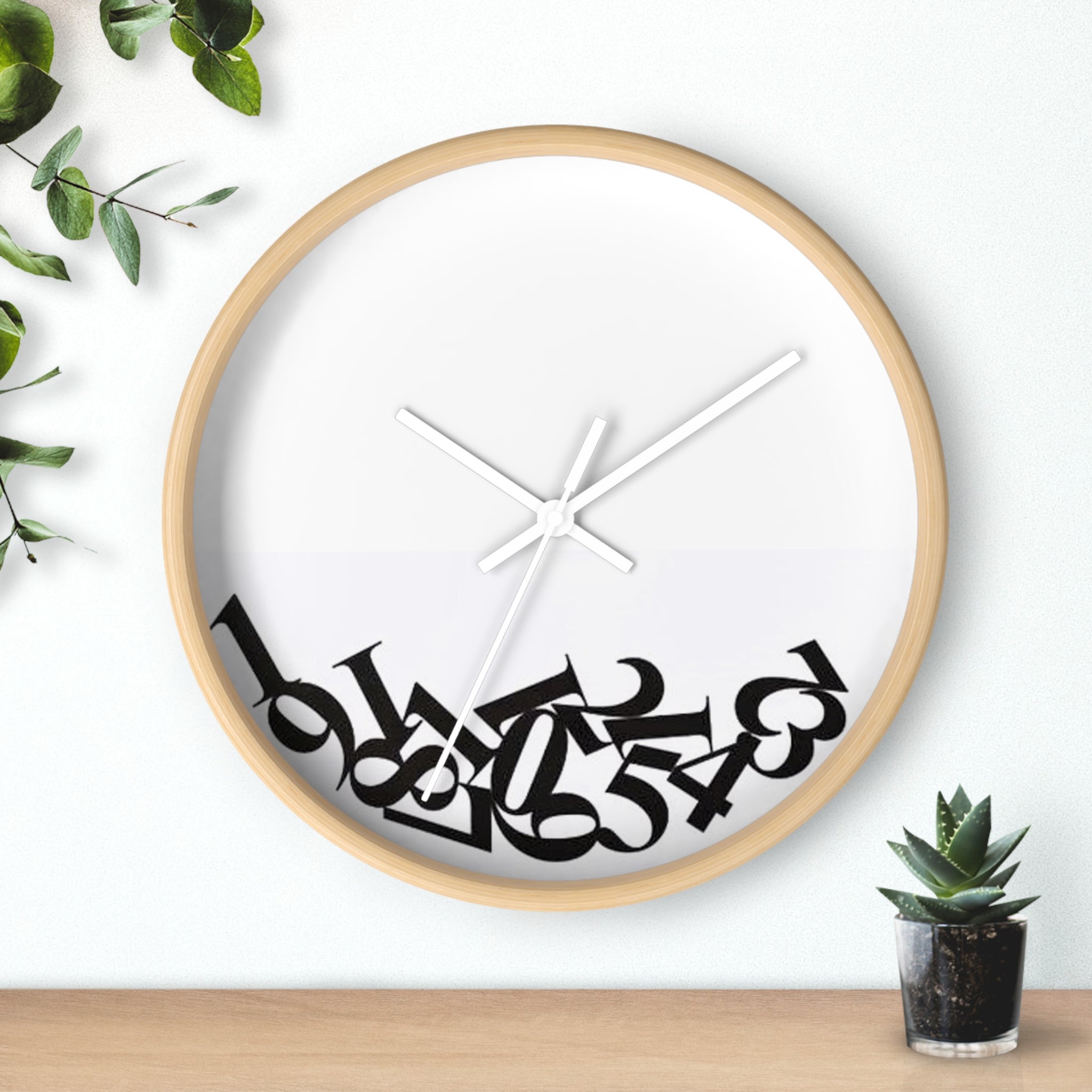 Unique Lost Time Clock - Lost Time Wall Clock